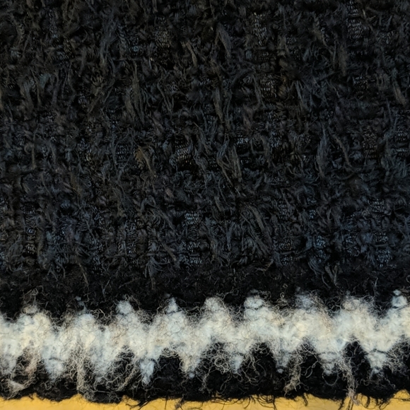 Chanel Vintage Skirt, black with white trim - Picture 5 of 8